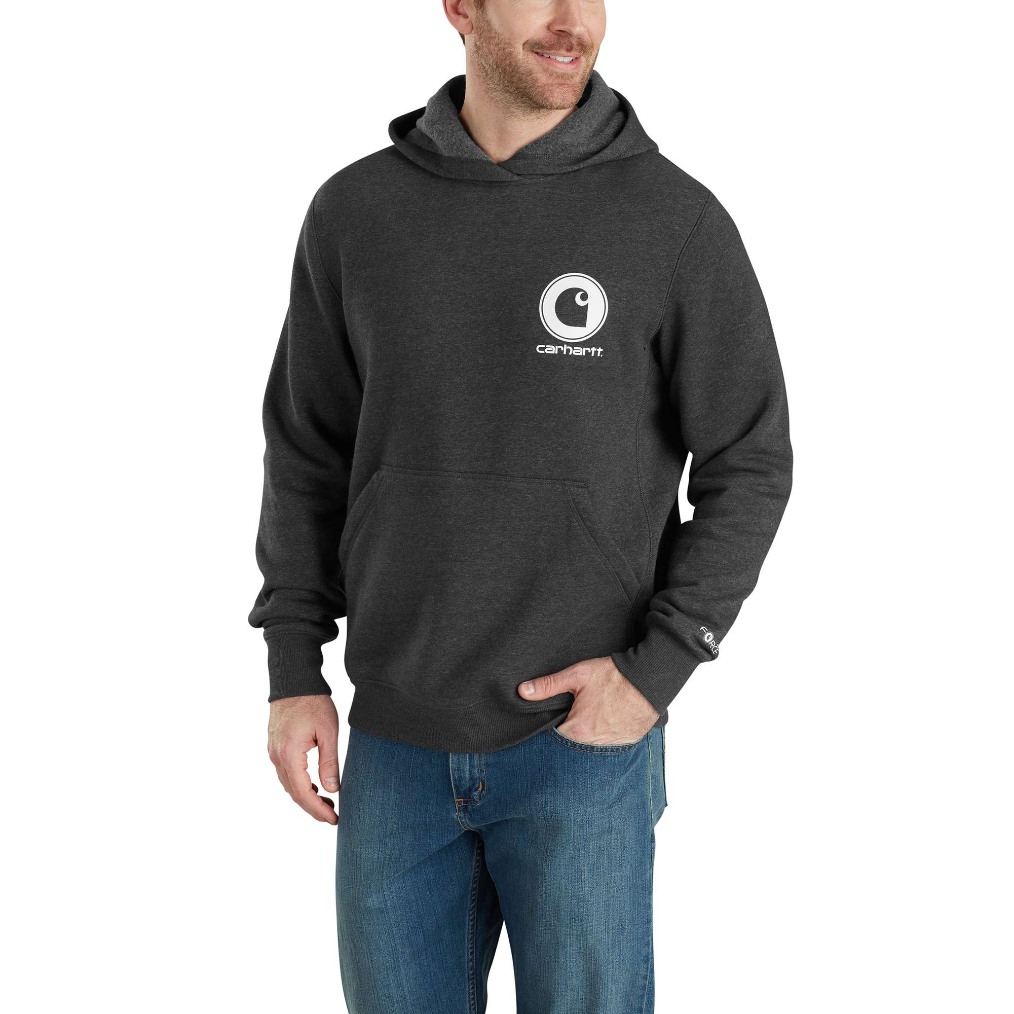 Carhartt ForceĀ® Delmont Graphic Hooded Sweatshirt