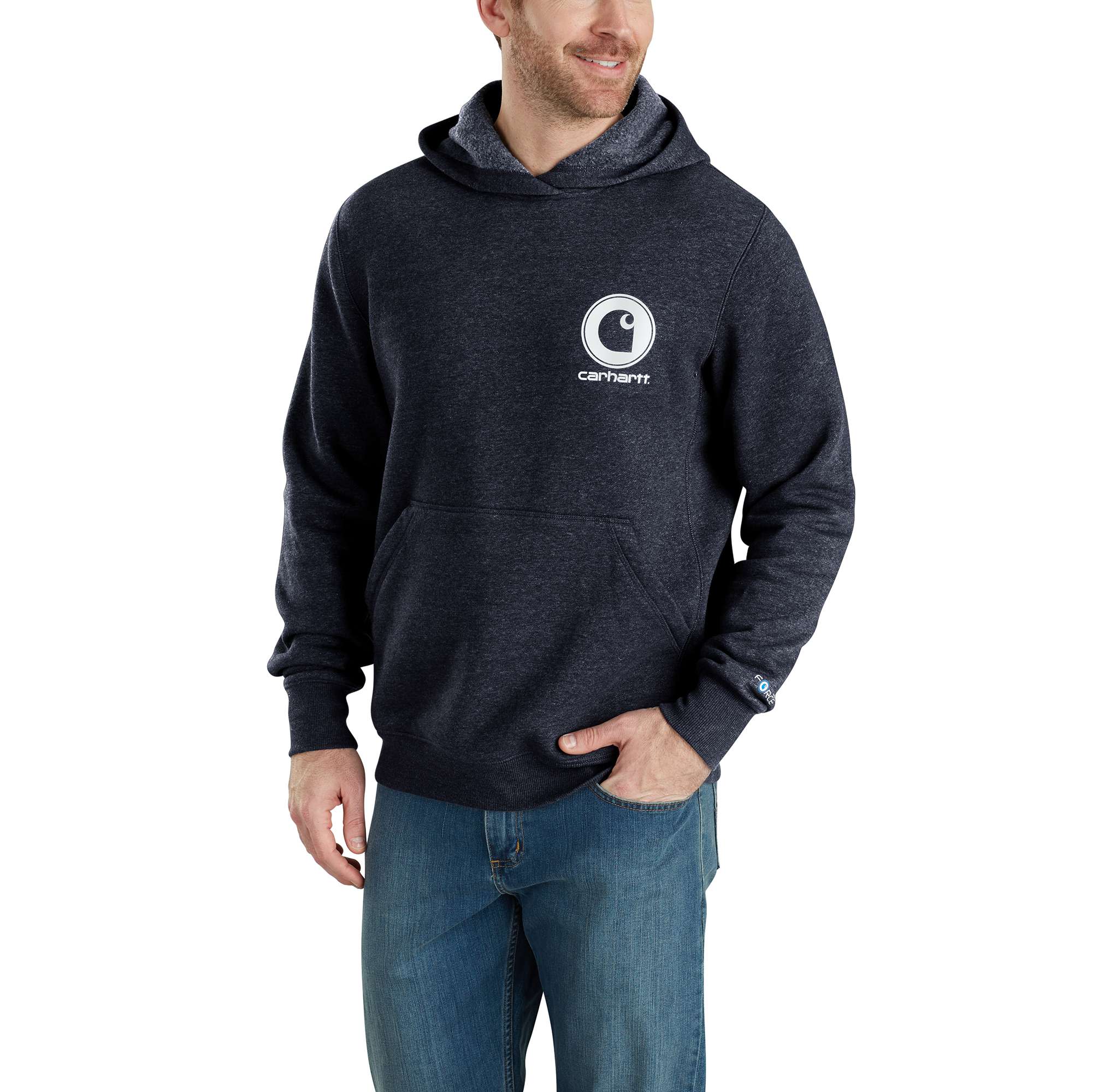 Carhartt ForceĀ® Delmont Graphic Hooded Sweatshirt