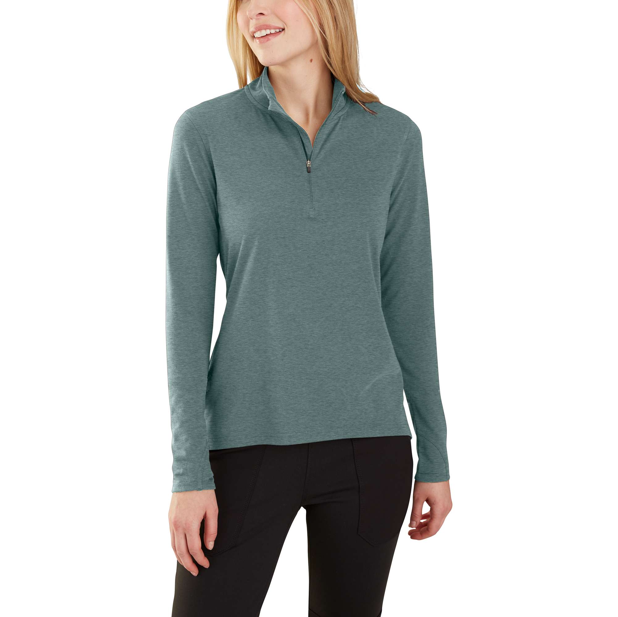 Carhartt ForceĀ® Delmont Quarter-Zip Shirt