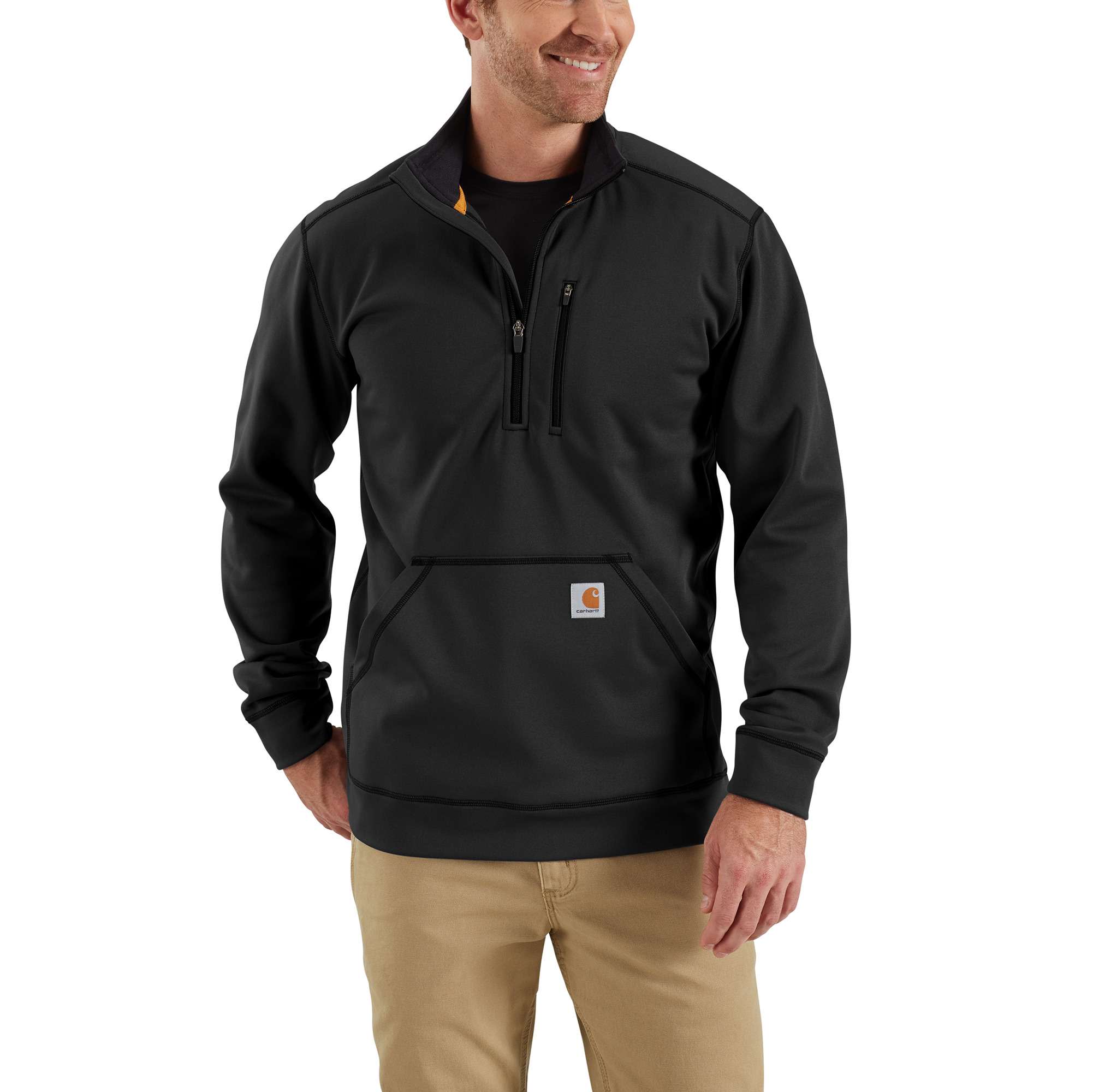 Carhartt ForceĀ® Extremes Mock Neck Half Zip Sweatshirt