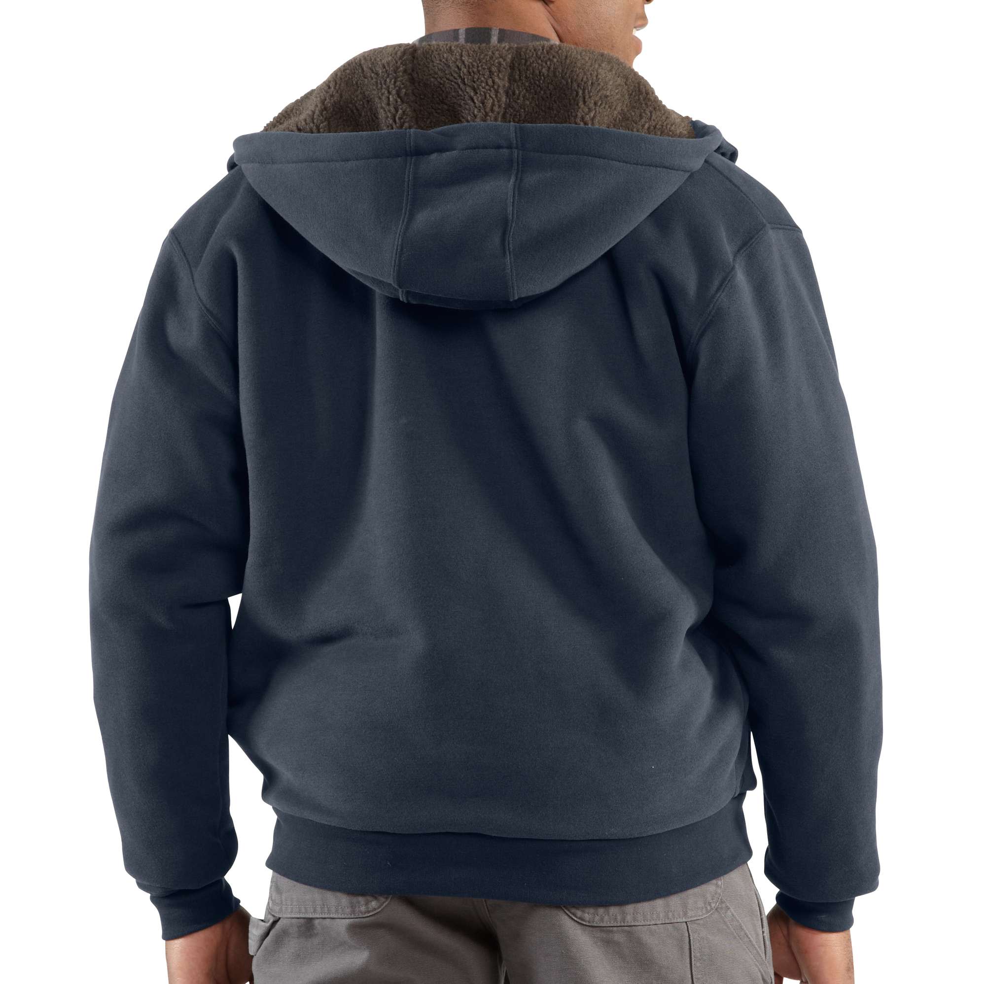 Collinston Brushed Fleece Sherpa-Lined Sweatshirt - Image 2
