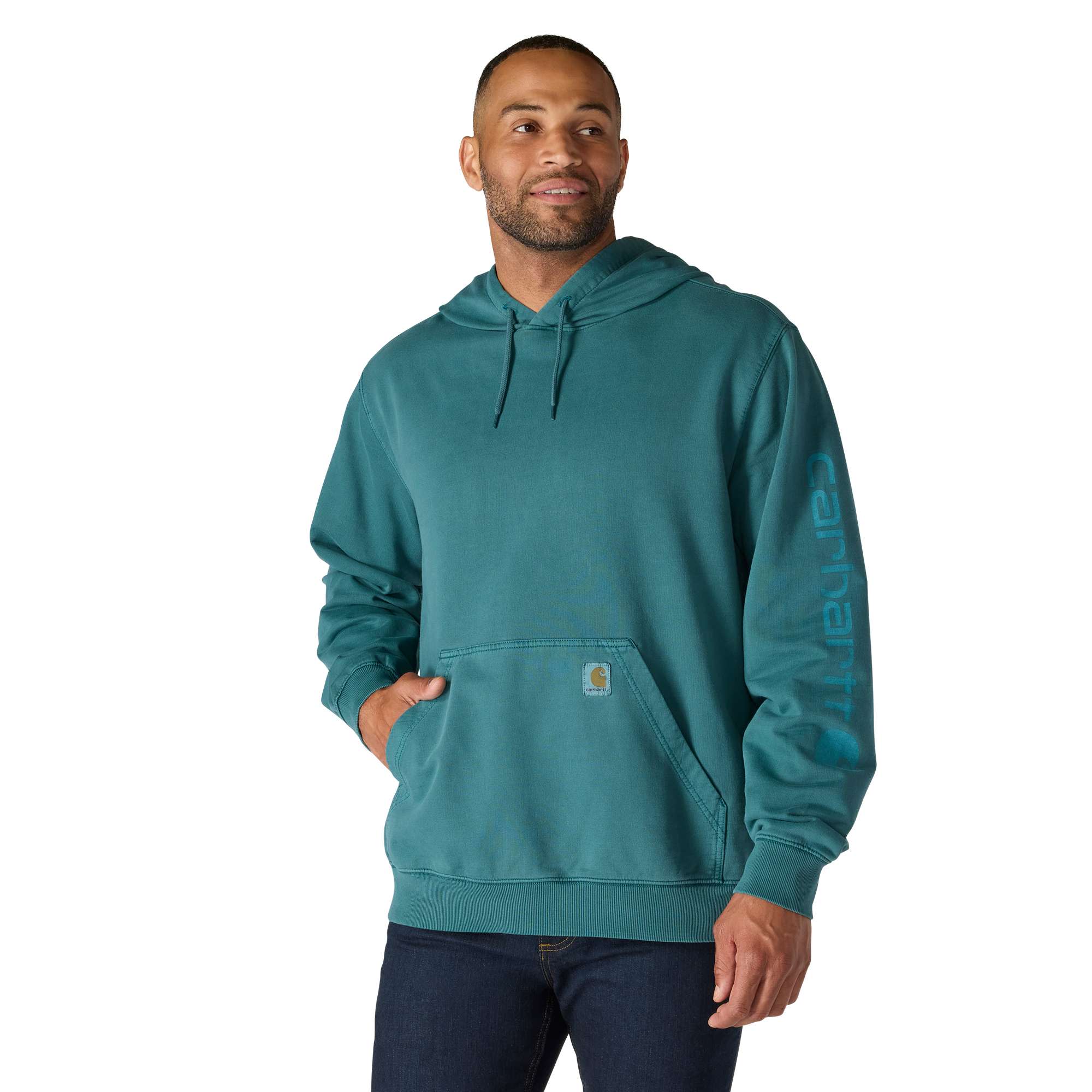 Durham Garment Dyed Logo Sweatshirt