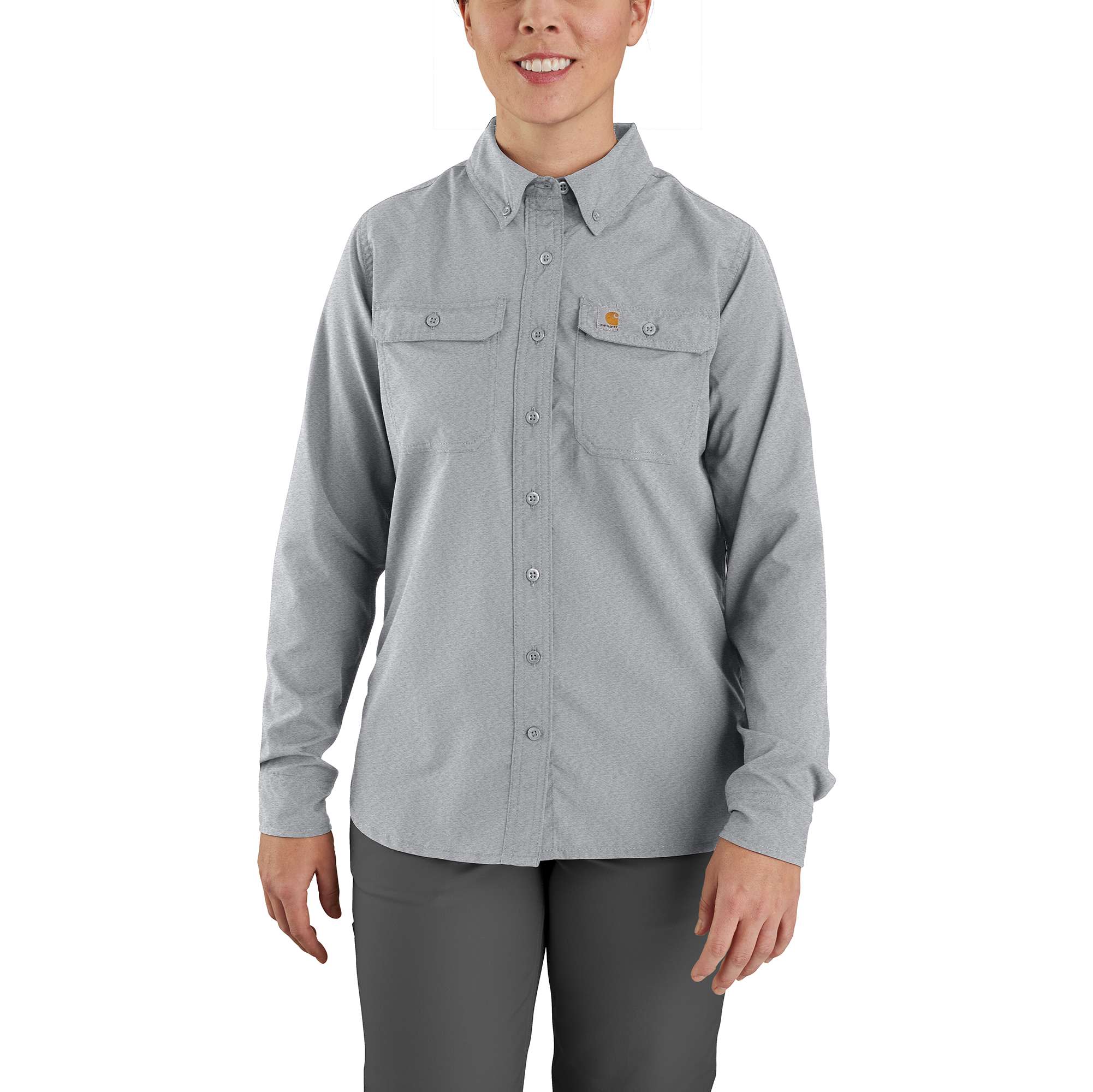 Force Sun Defender™ Chambray Relaxed LS Shirt