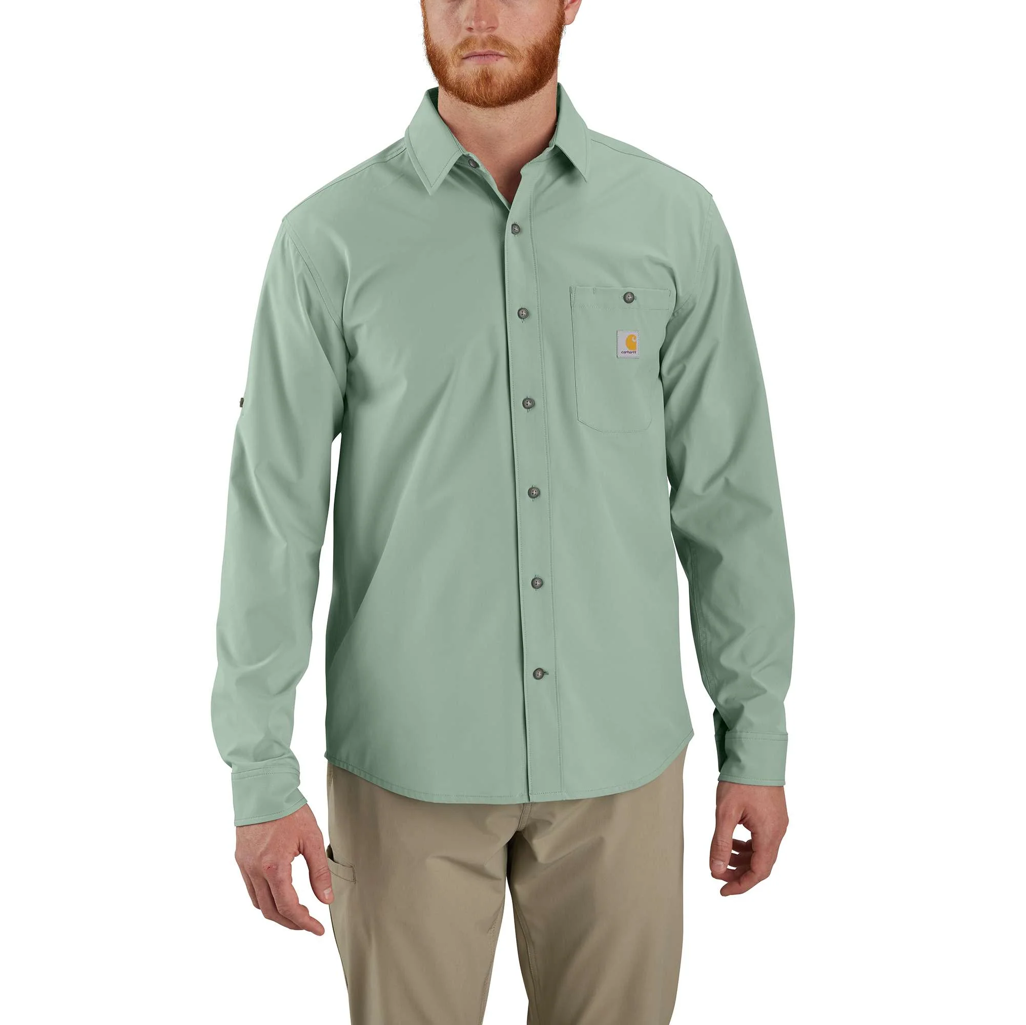 Force Sun Defender™ Woven Relaxed LS Shirt