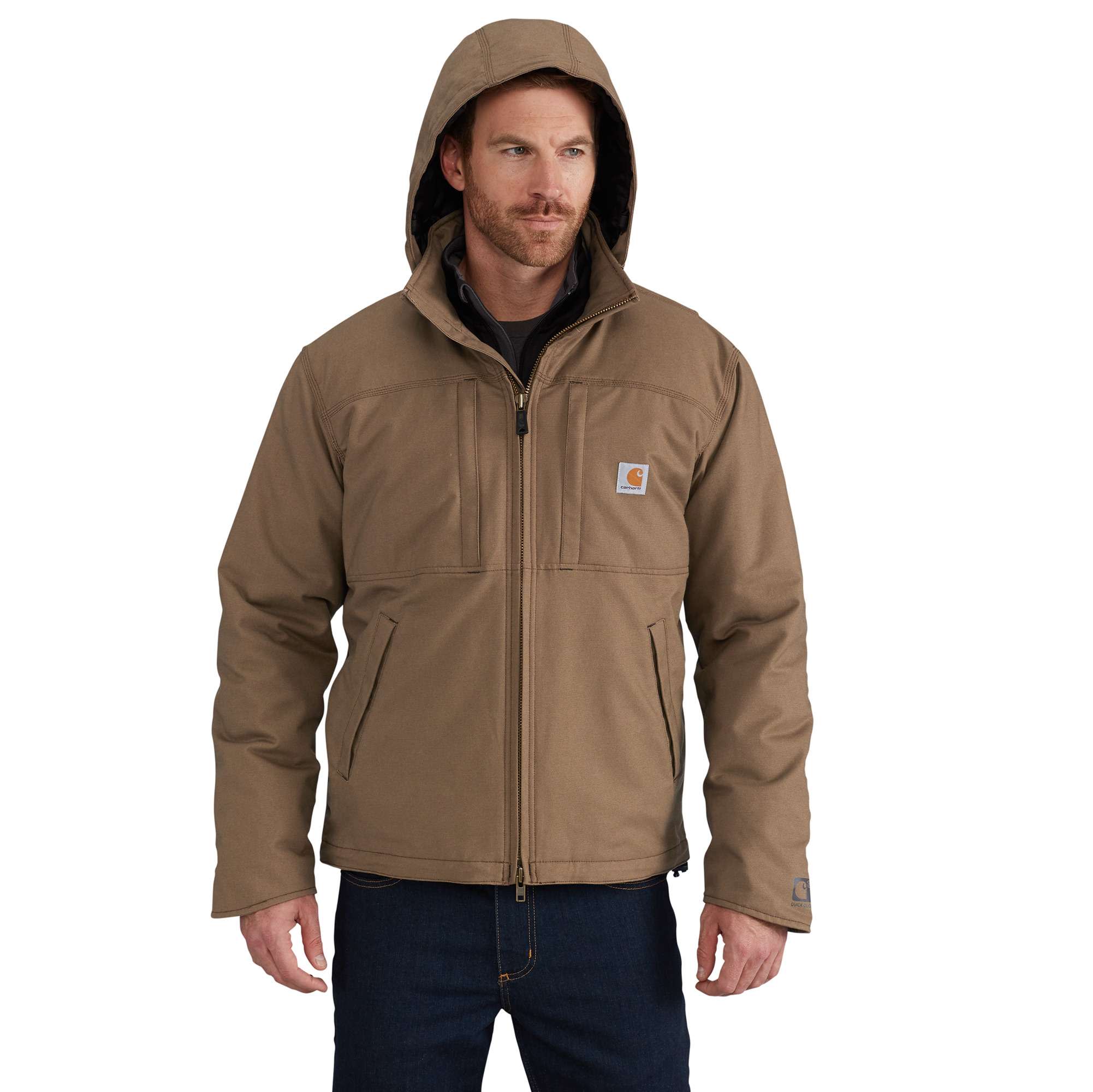 Full Swing® Loose Fit Quick Duck Insulated Jacket - 3 Warmest Rating - Image 2