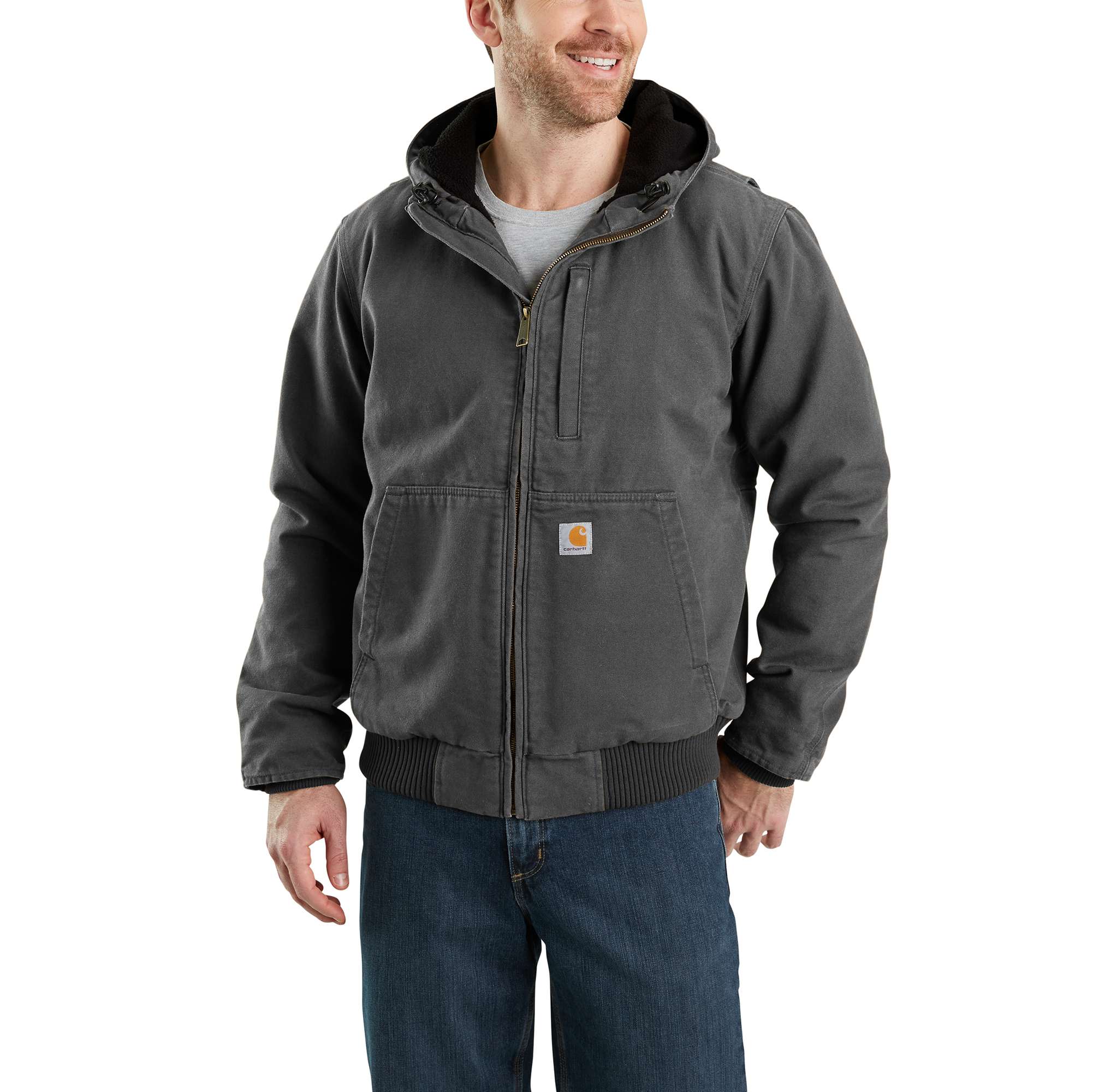 Full Swing® Loose Fit Washed Duck Fleece-Lined Active Jac - 2 Warmer Rating