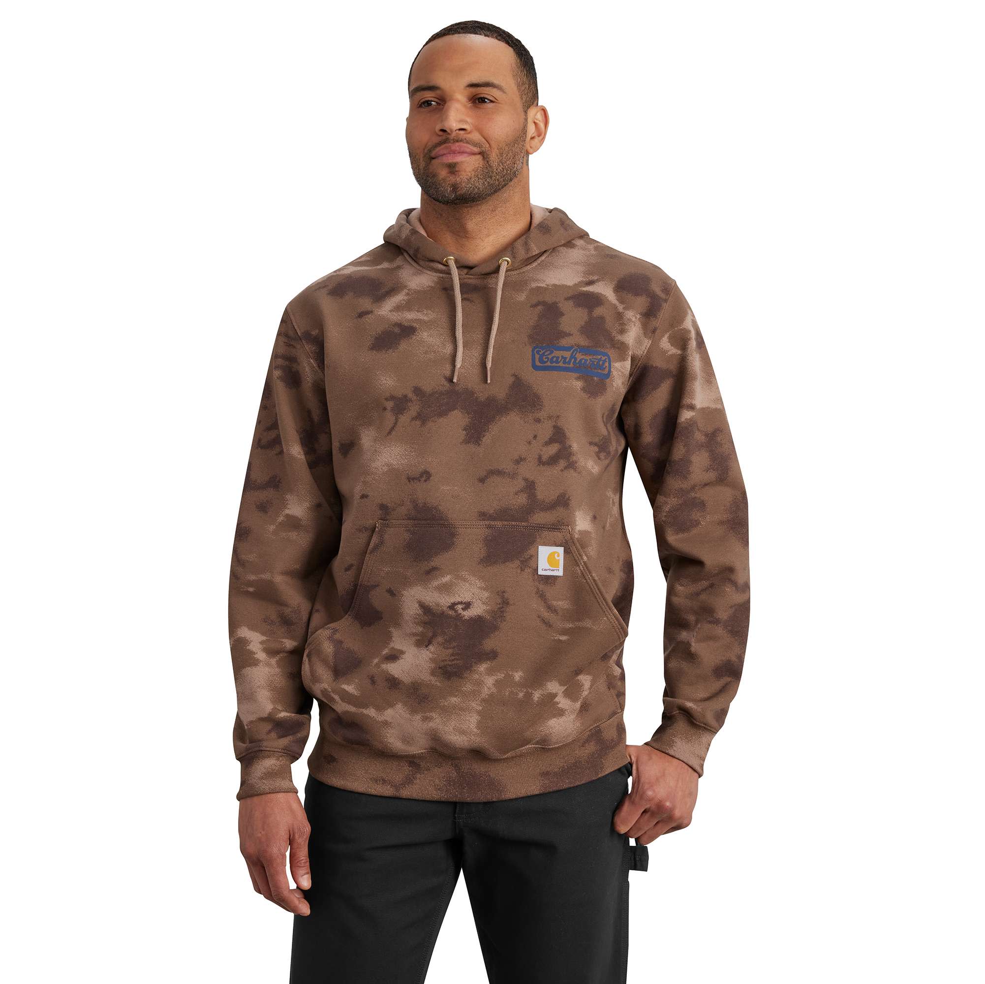 Loose Fit Midweight Deer Graphic Sweatshirt