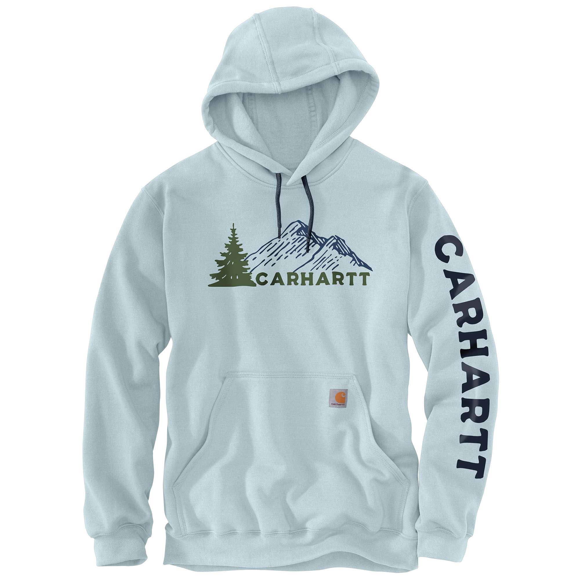 Loose Fit Midweight Mountain Graphic Sweatshirt