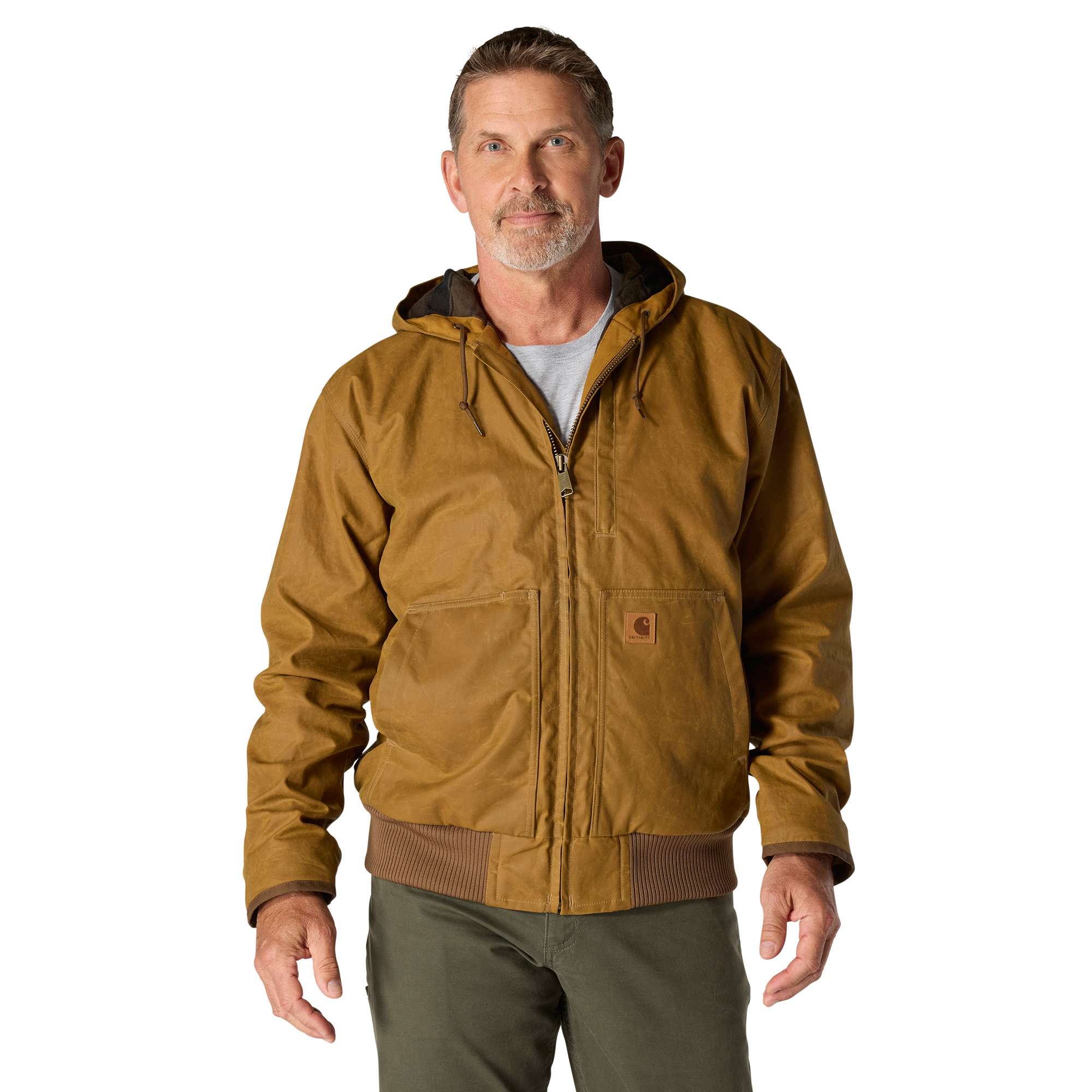 Loose Fit Waxed Cotton Active Jac