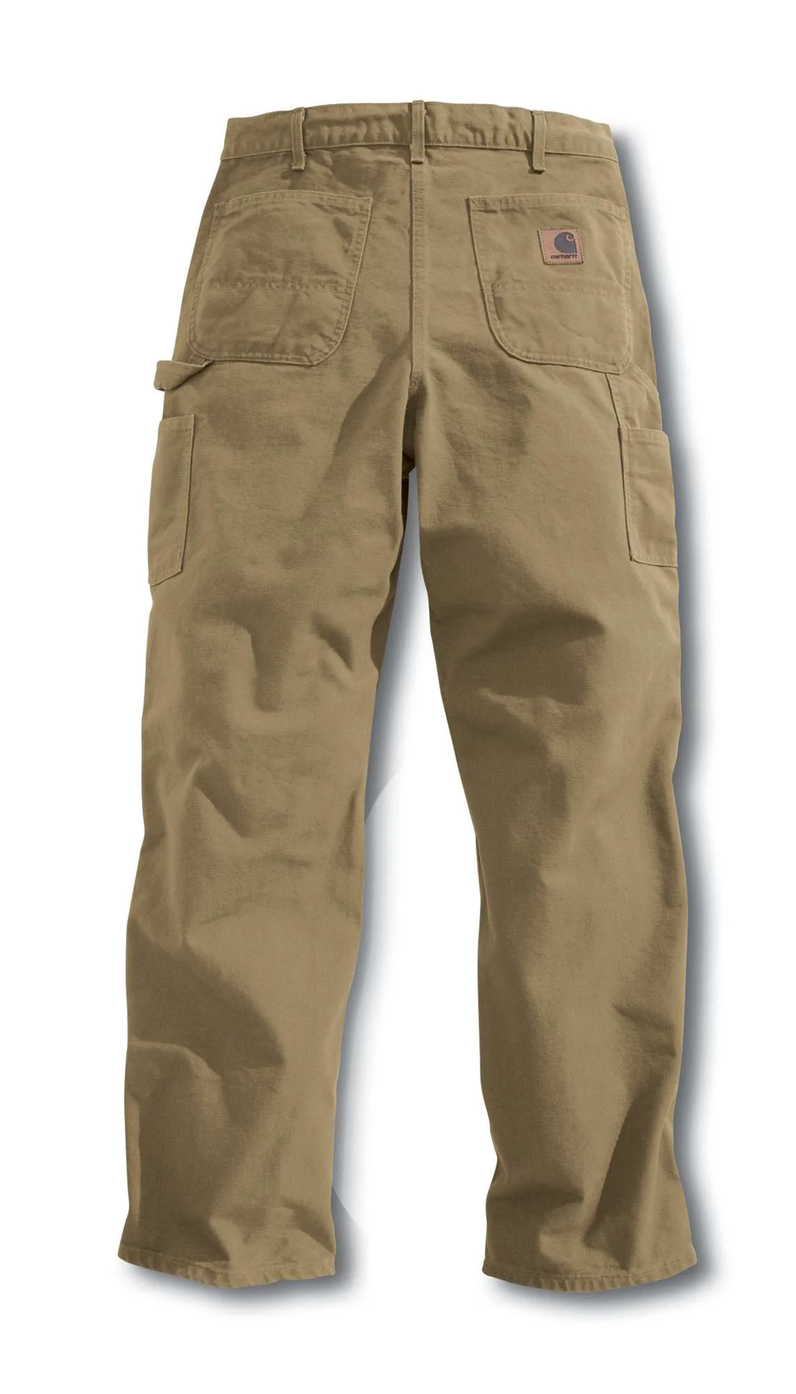 Loose Straight Washed Duck Dungaree