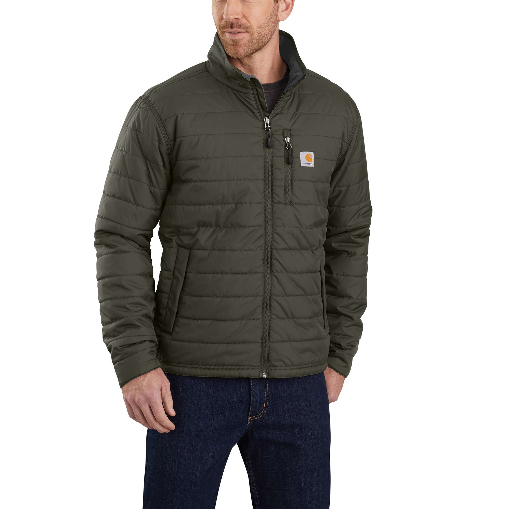 Men's Rain Defender® Insulated Jacket - Relaxed Fit - Lightweight - 2 Warmer Rating