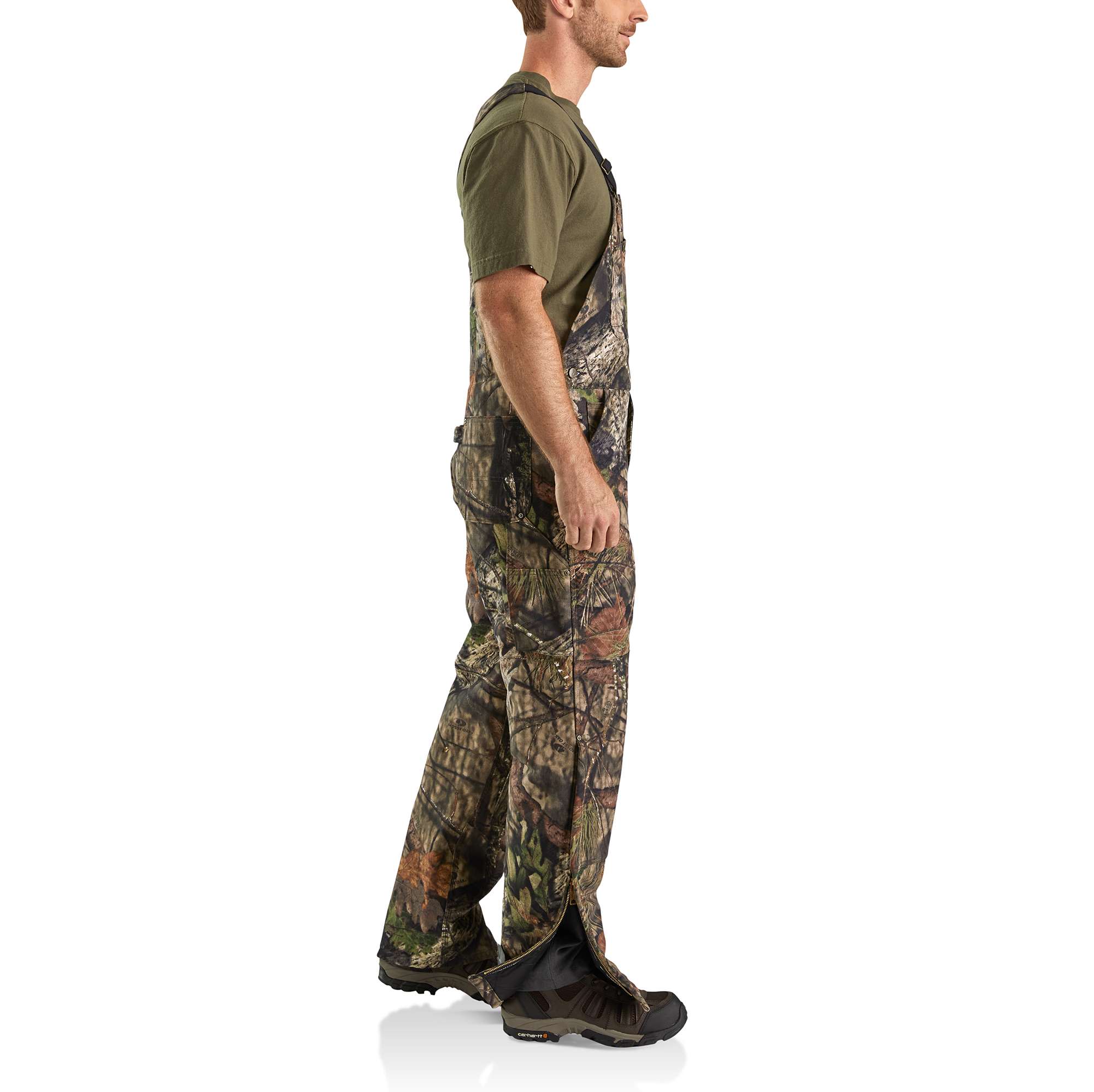 Quilt Lined Camo Bib Overalls - Image 4