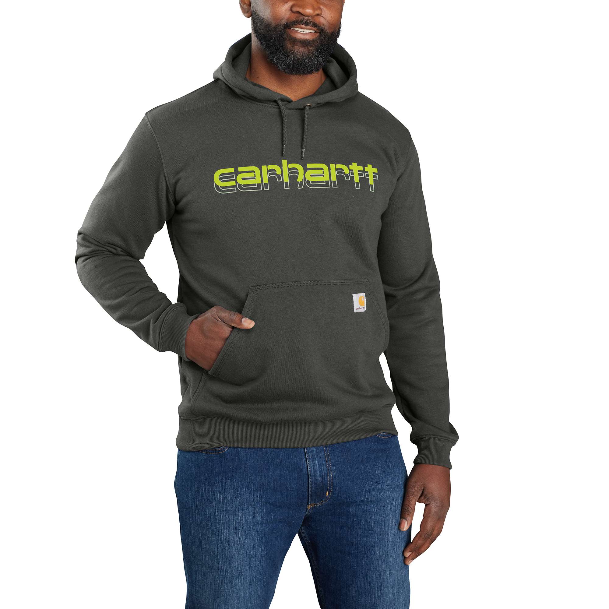 Rain Defender® Loose Fit Midweight Logo Graphic Sweatshirt