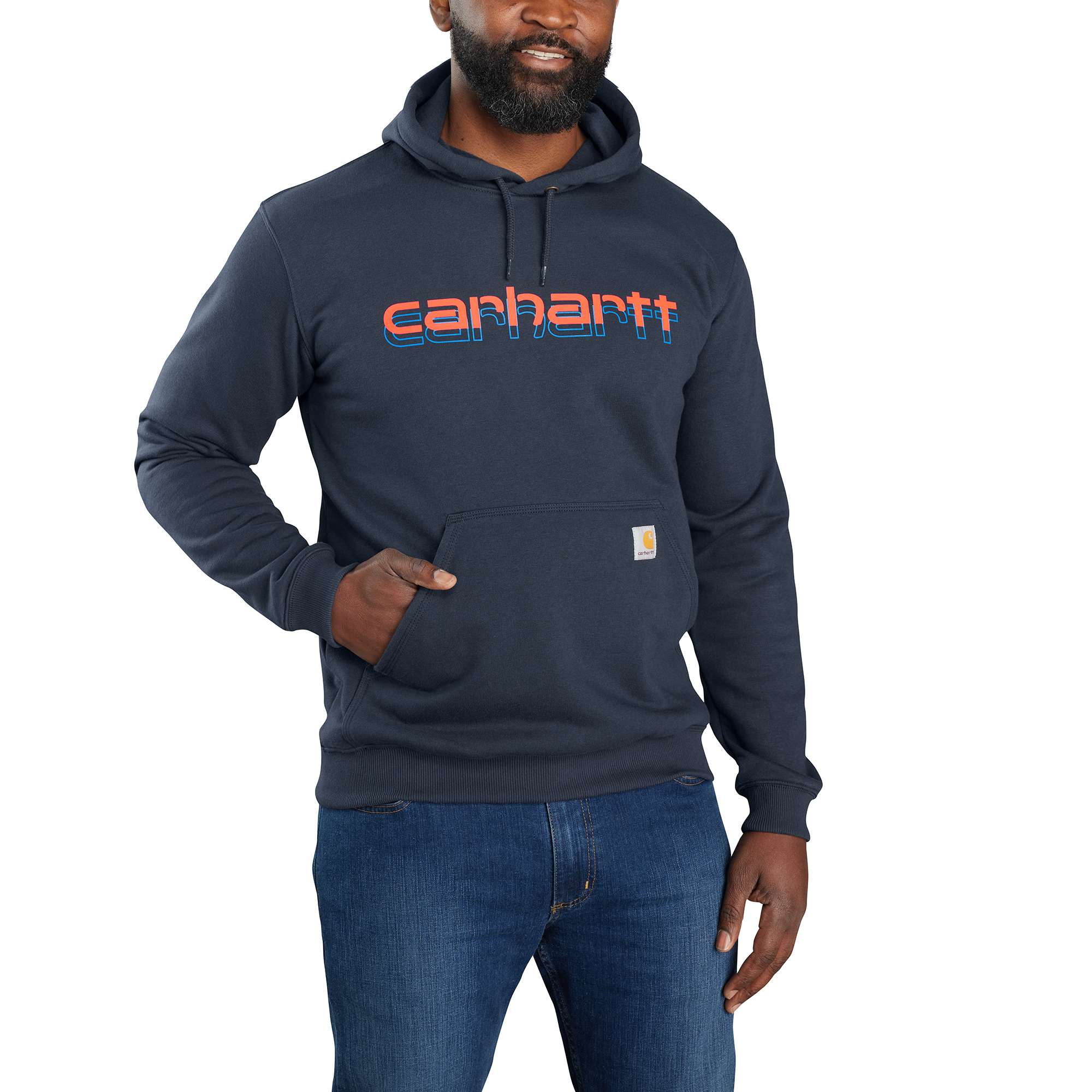 Rain Defender® Loose Fit Midweight Logo Graphic Sweatshirt