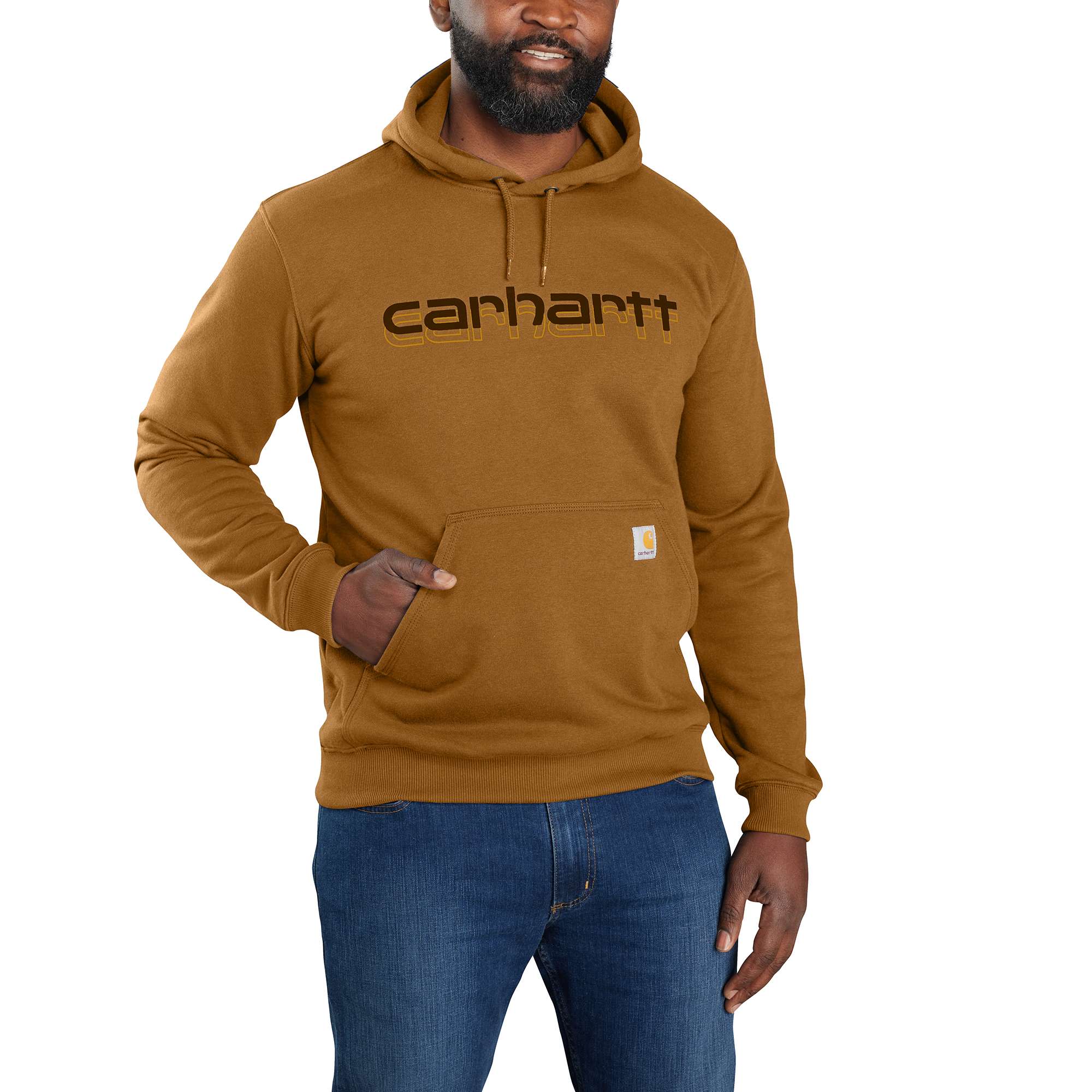 Rain Defender® Loose Fit Midweight Logo Graphic Sweatshirt