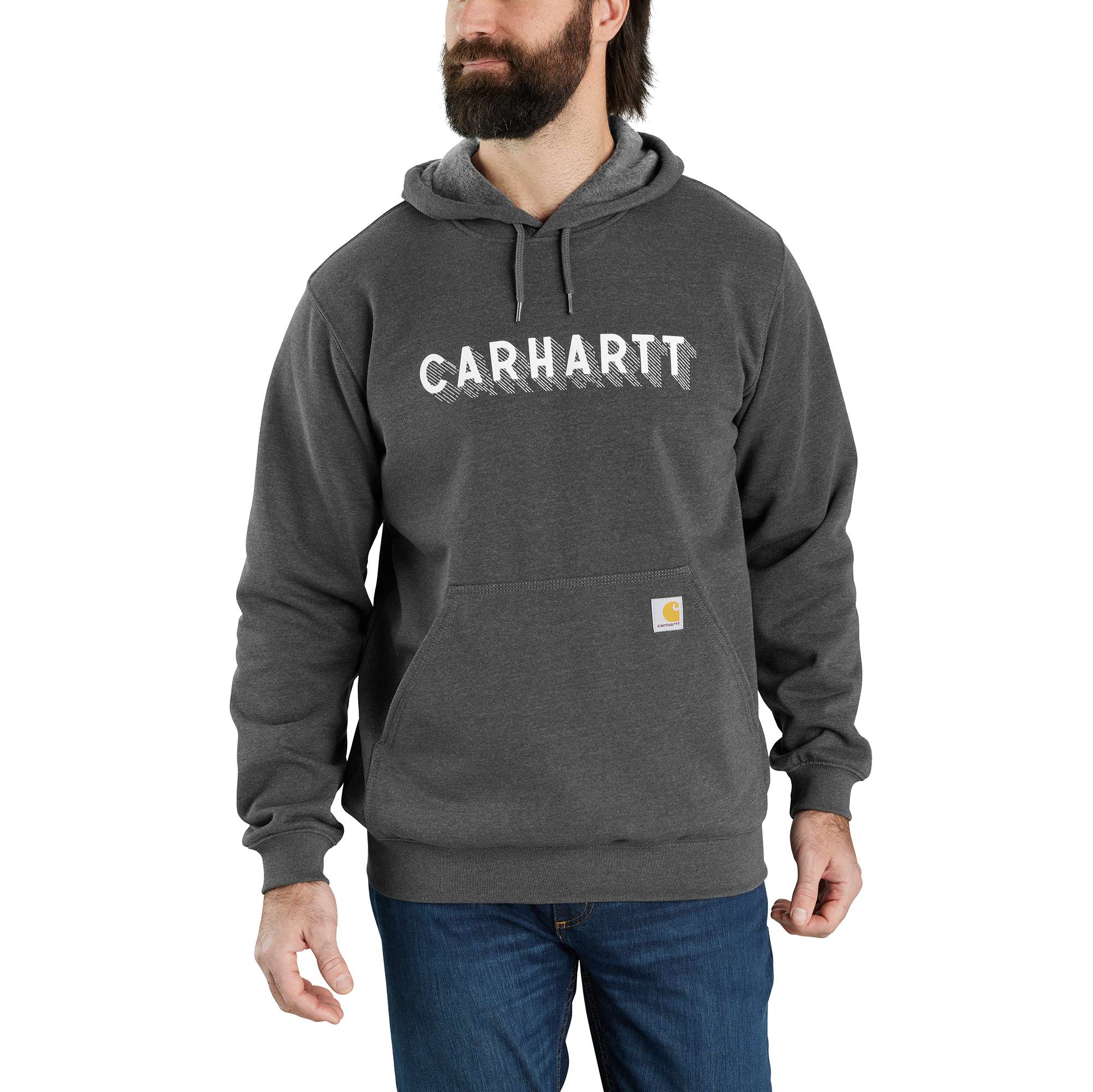 Rain Defender Loose Fit Midweight Logo Graphic Sweatshirt