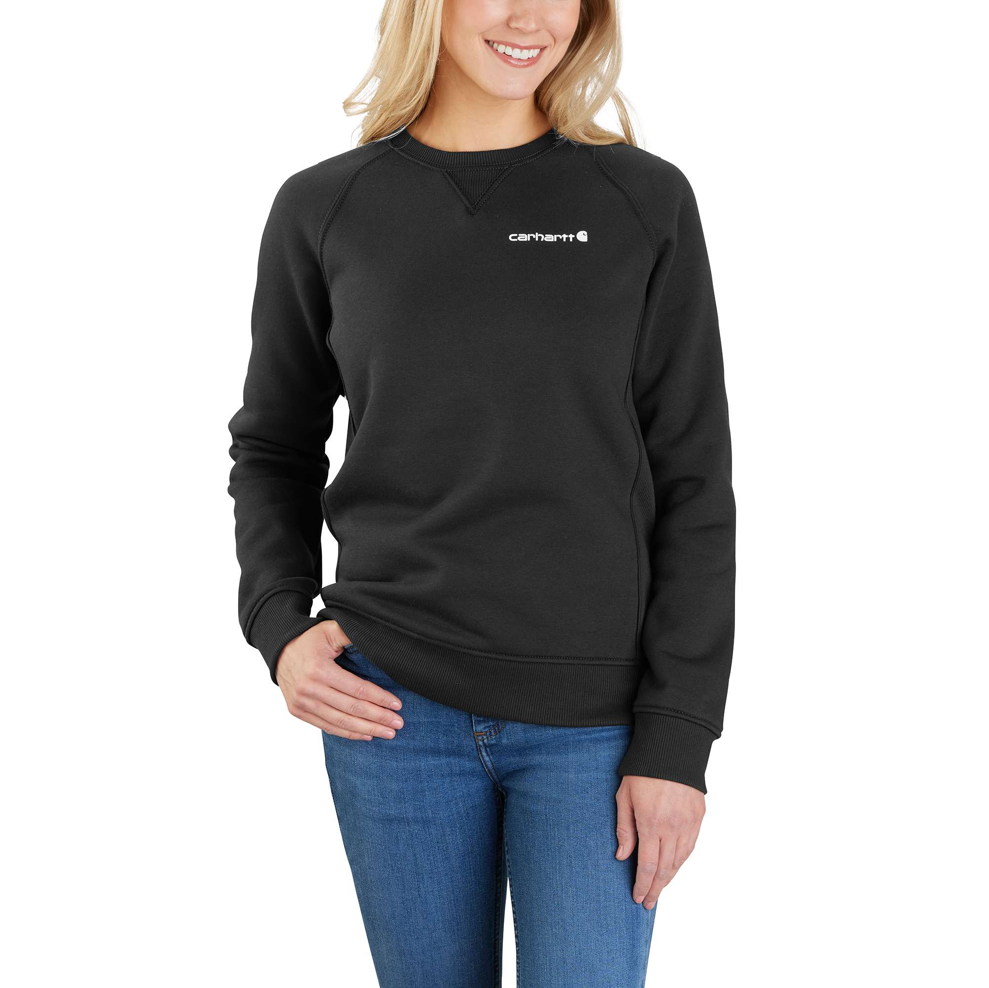 Relaxed Fit Midweight Crewneck Sweatshirt Sm Graphic chest hit