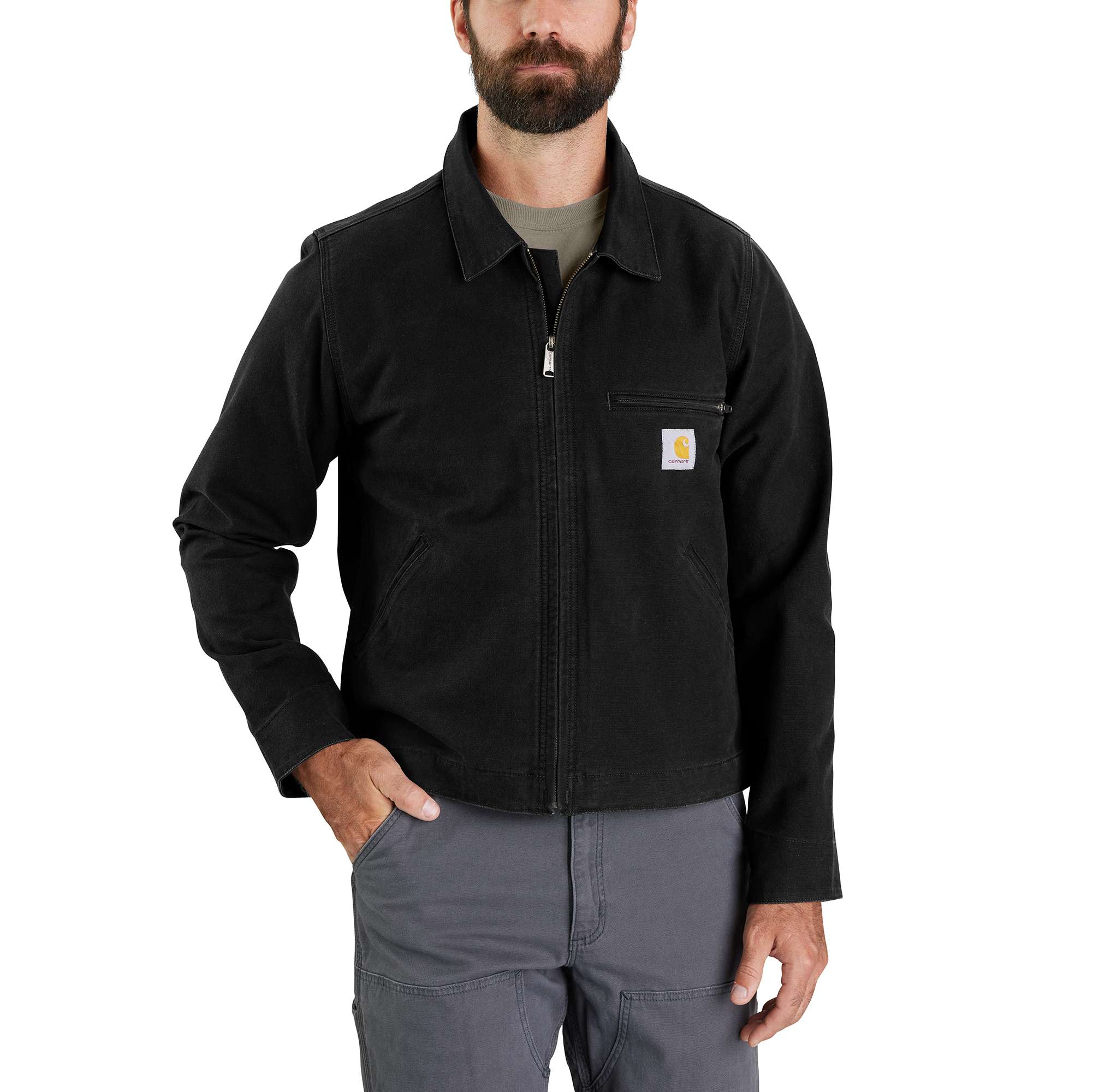 Relaxed Fit Rugged Flex Duck Detroit Jacket