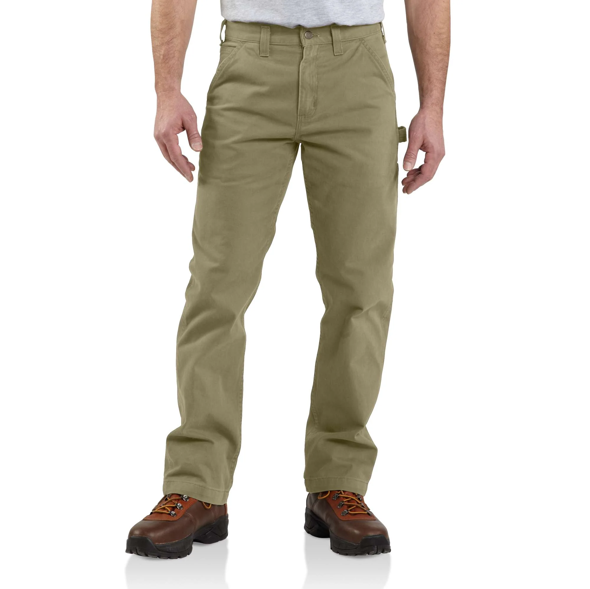 Relaxed Straight Twill Dungaree
