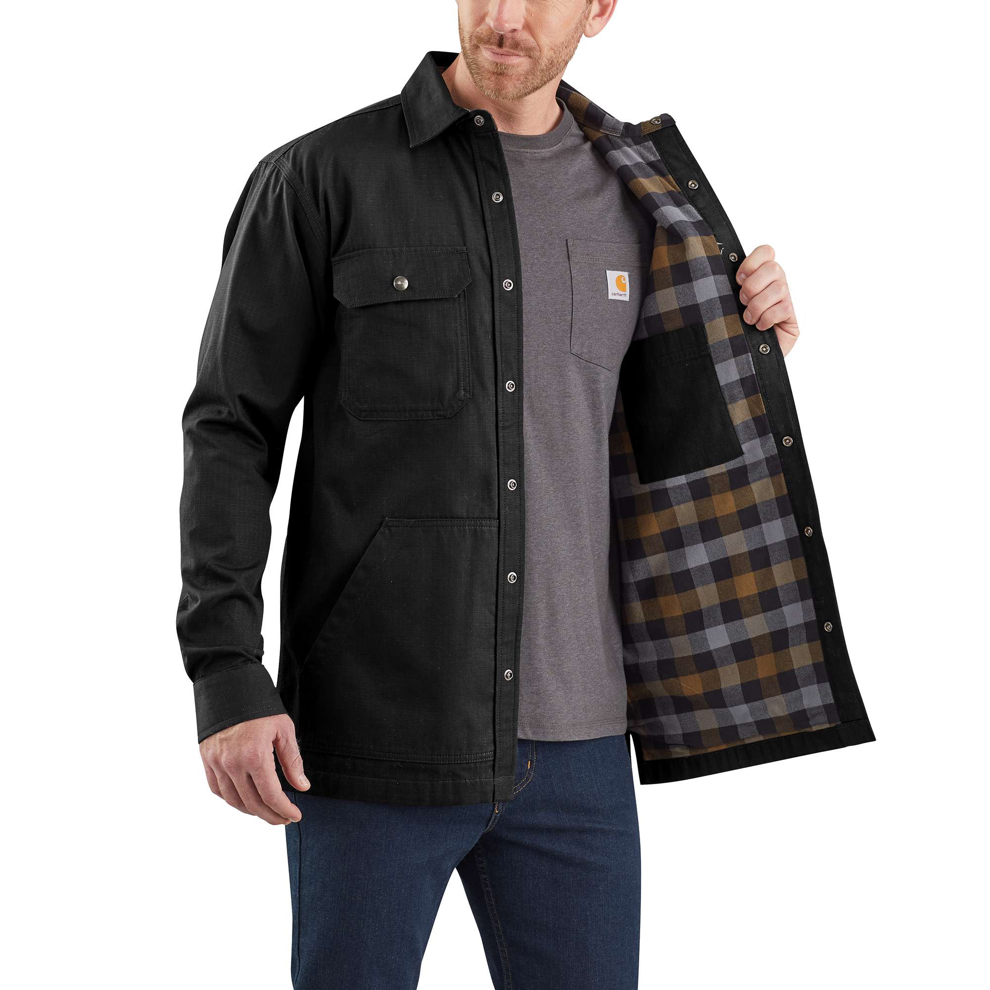 Ripstop Solid Shirt Jac - Image 4