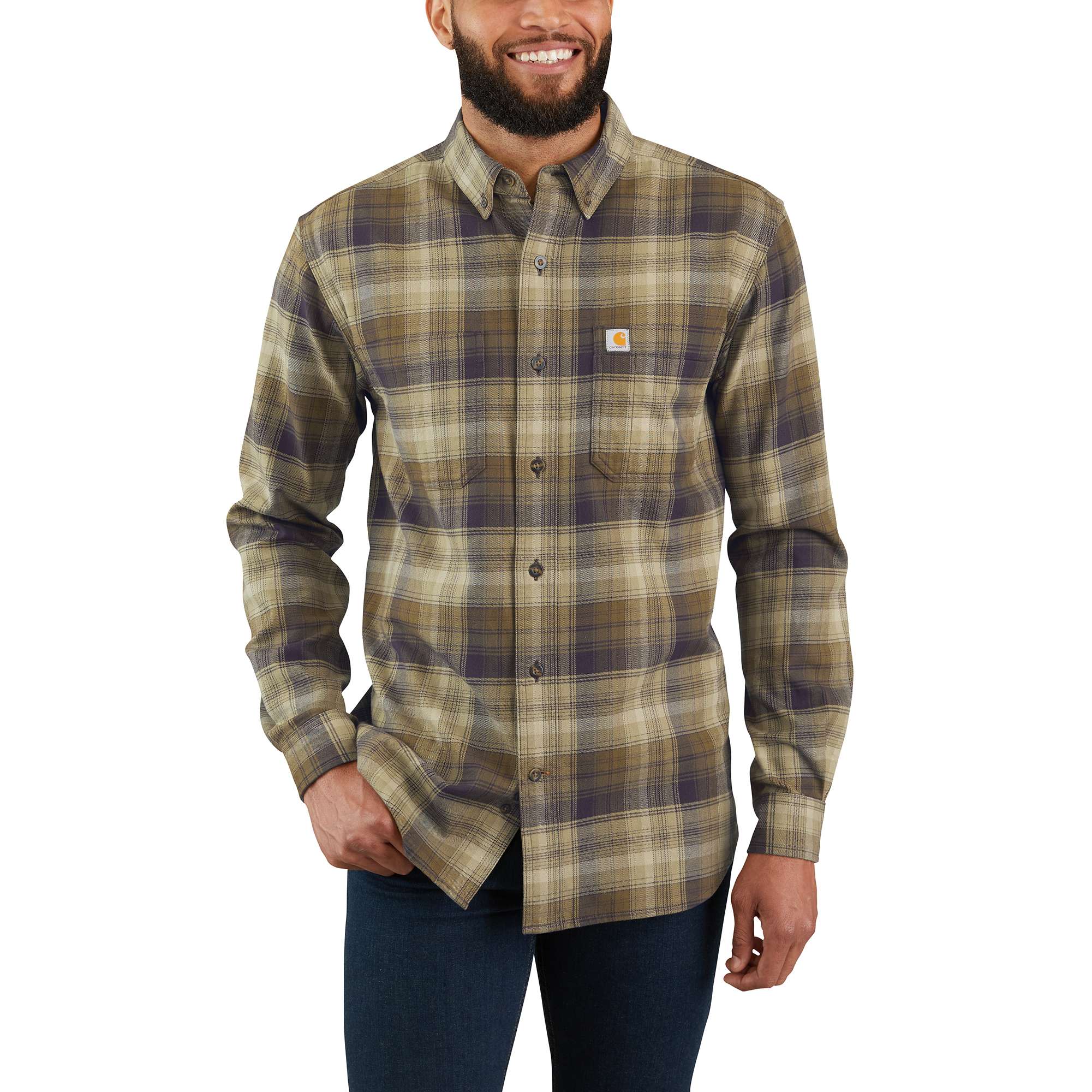 Rugged Flex® Hamilton Flannel Plaid Shirt
