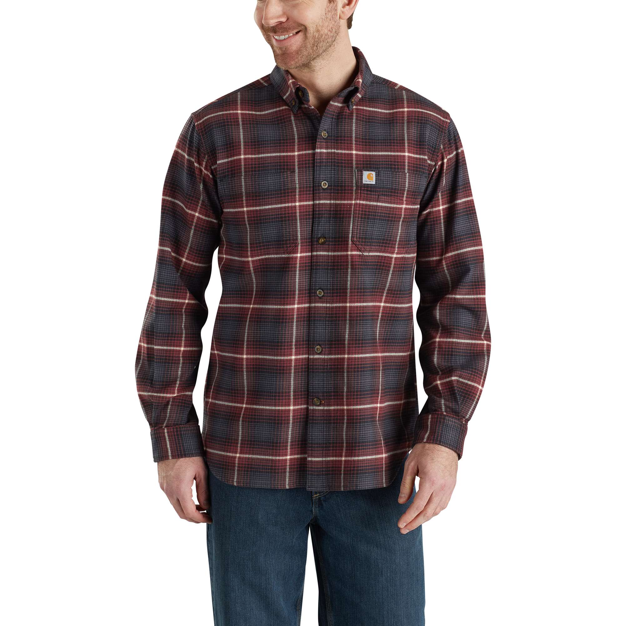 Rugged Flex® Hamilton Plaid Flannel Shirt