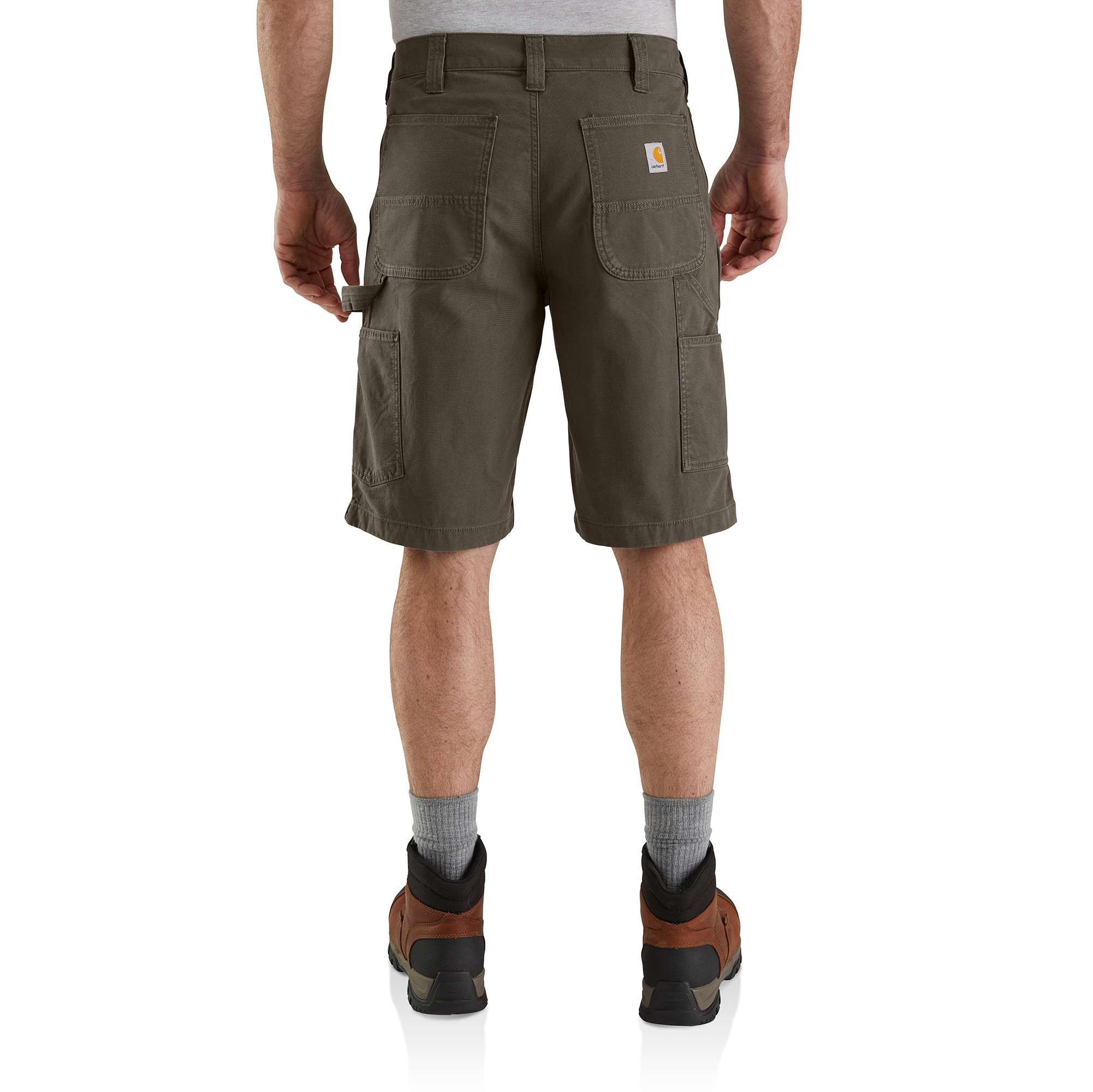 Rugged Flex® Relaxed Fit Canvas Utility Work Short - Image 2