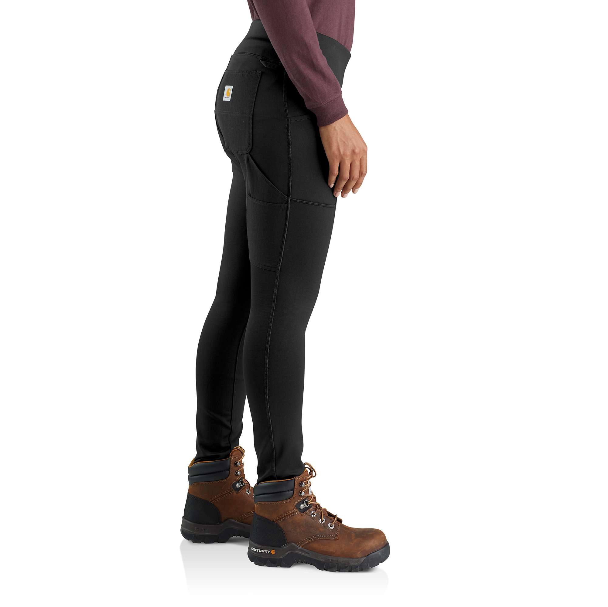 Women's Carhartt ForceĀ® Heavyweight Pocket Legging - Image 3