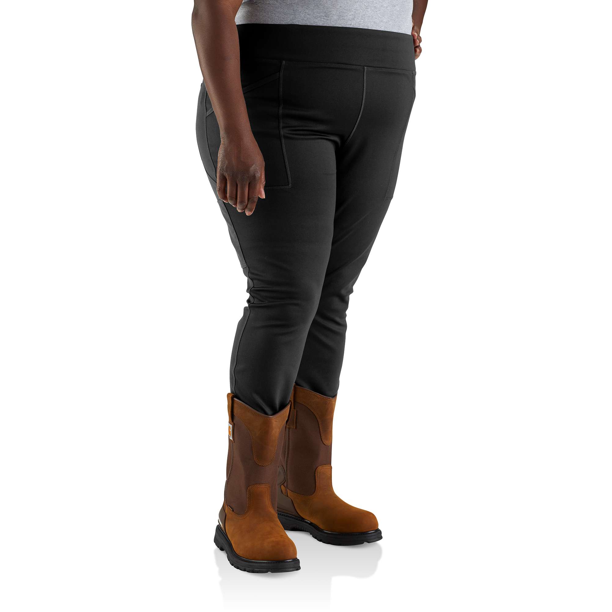 Women's Carhartt ForceĀ® Heavyweight Pocket Legging - Image 4