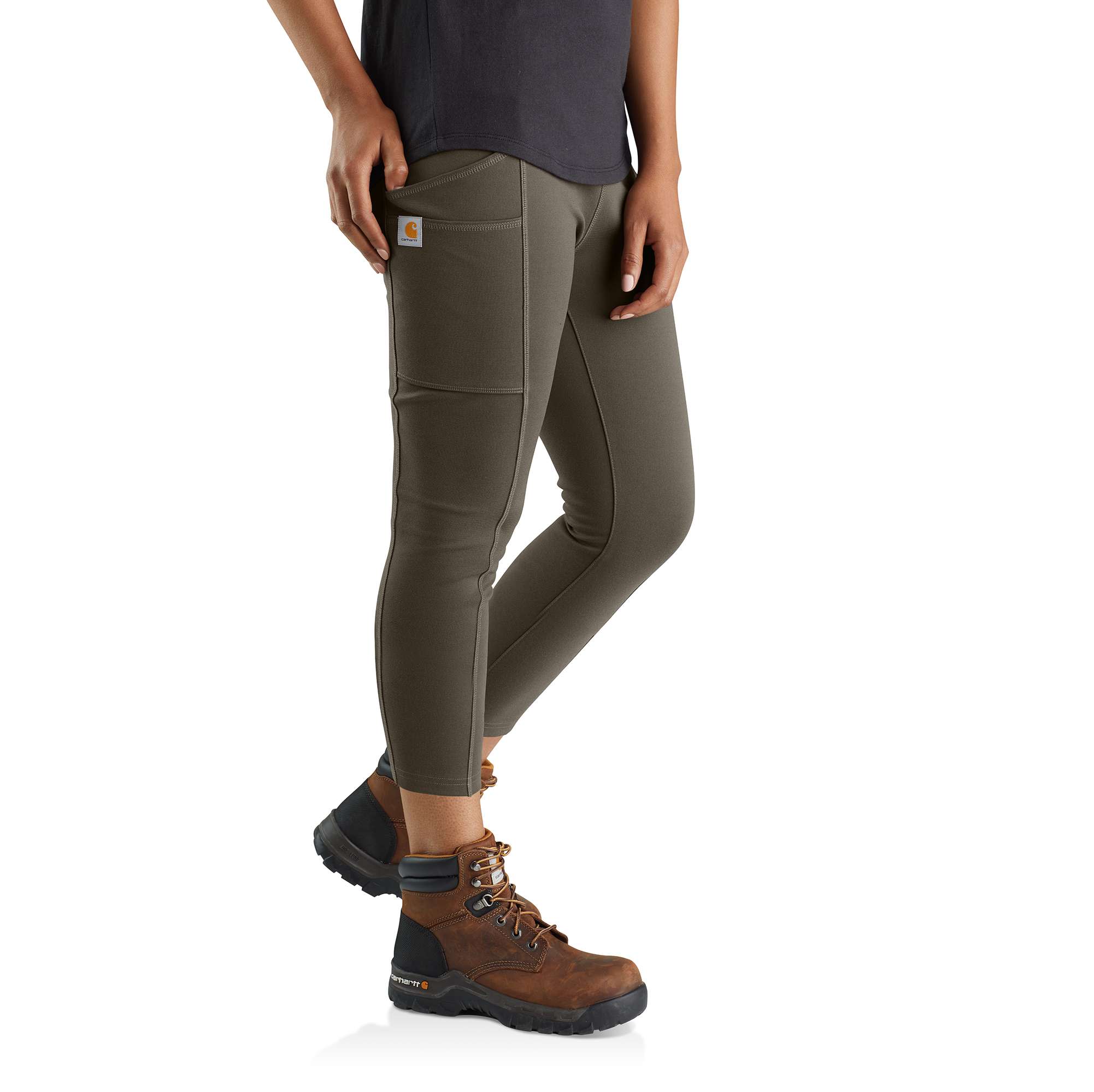 Women's Carhartt ForceĀ® Lightweight Ankle Length Pocket Legging - Image 4