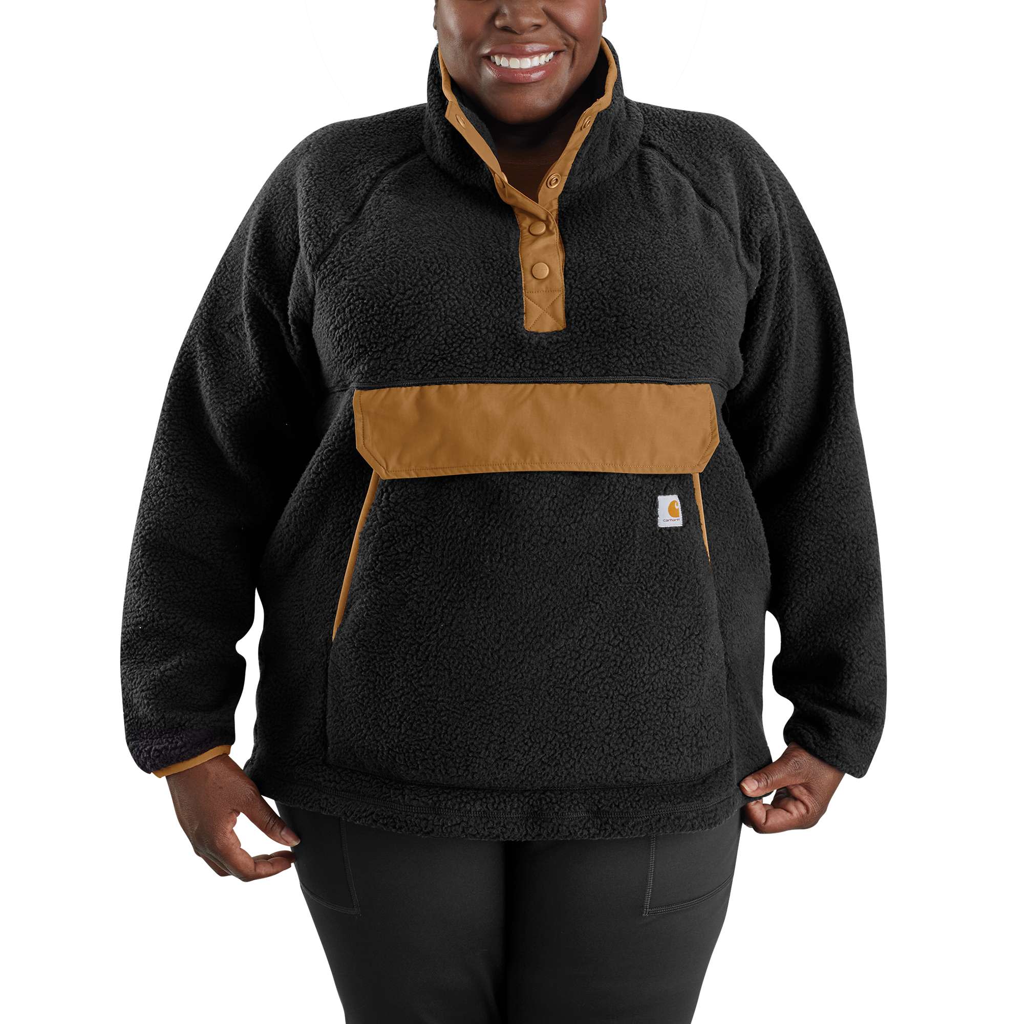 Women's Fleece Pullover - Relaxed Fit - 2 Warmer Rating - Image 2