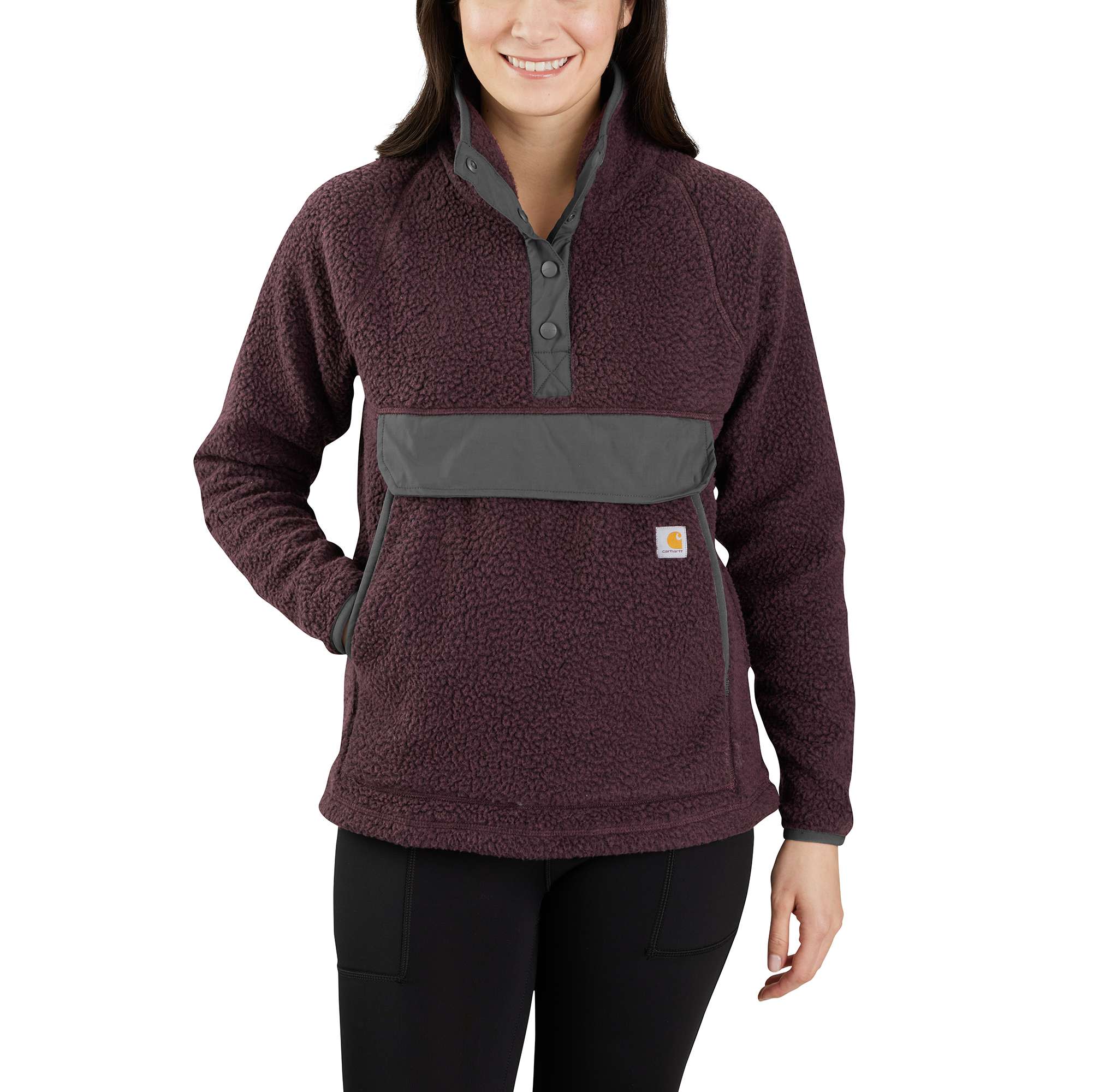 Women's Fleece Pullover - Relaxed Fit - 2 Warmer Rating