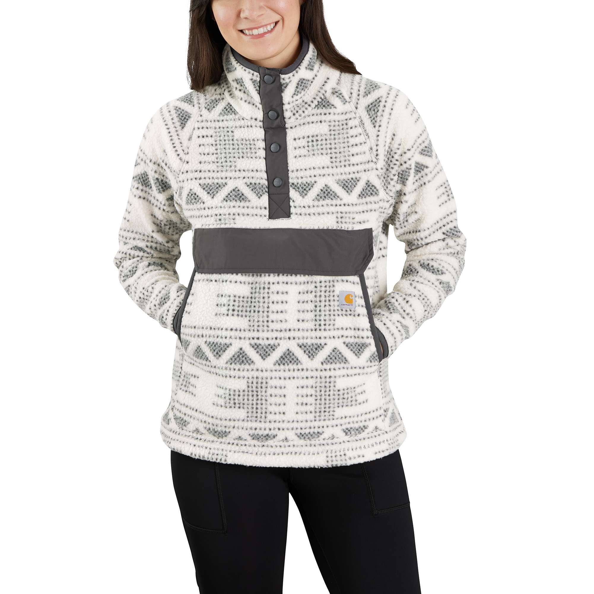 Women's Fleece Pullover - Relaxed Fit - 2 Warmer Rating