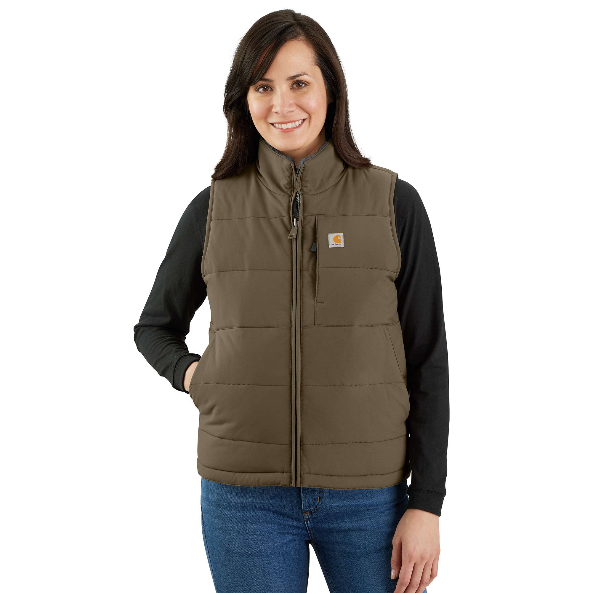 Women's Montana Puffer Vest - Insulated - Reversible