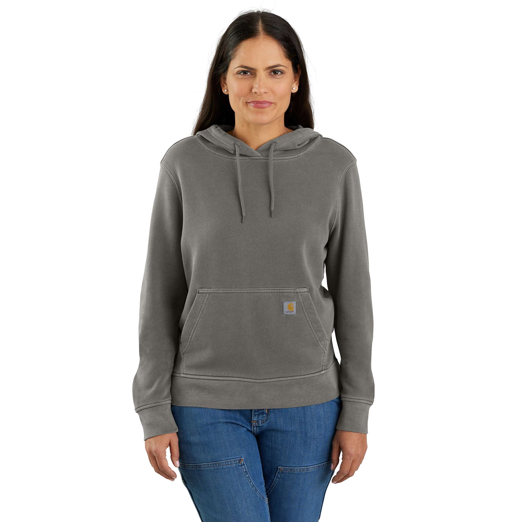 Women's Re-Engineered Relaxed Fit Midweight French Terry Hooded Sweatshirt