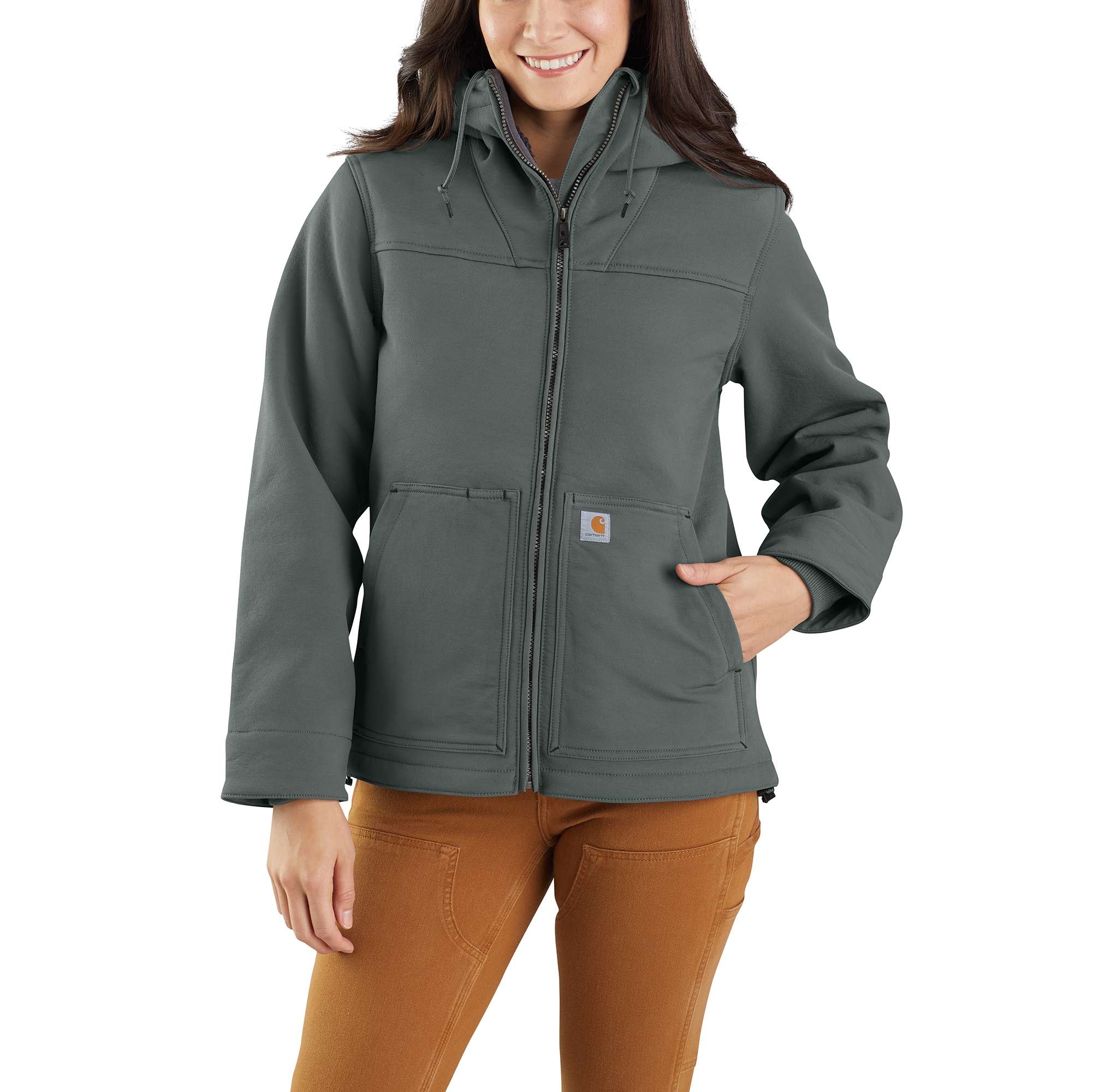 Women's Super Duxâ„¢ Relaxed Fit Sherpa-Lined Jacket - 2 Warmer Rating